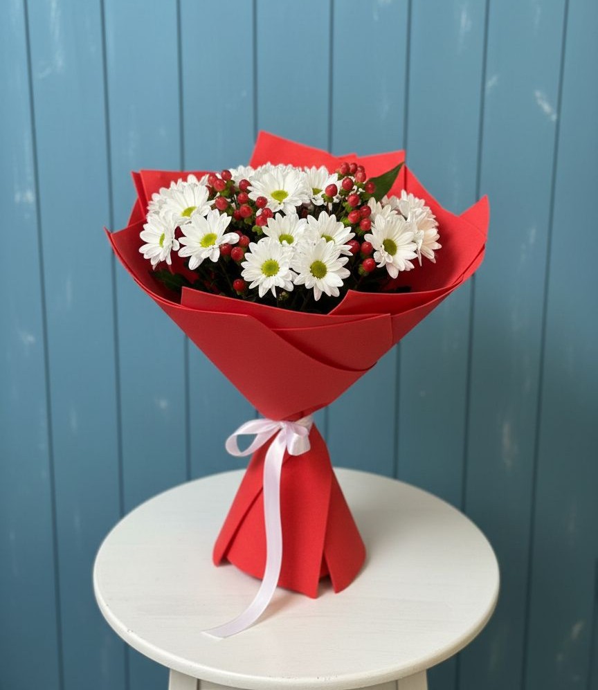 Букет цветов из: Хризантемы в Ковалево