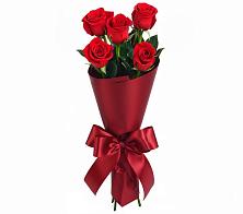 Букет 5 Красных роз Эдлесс Лав в Ковалево