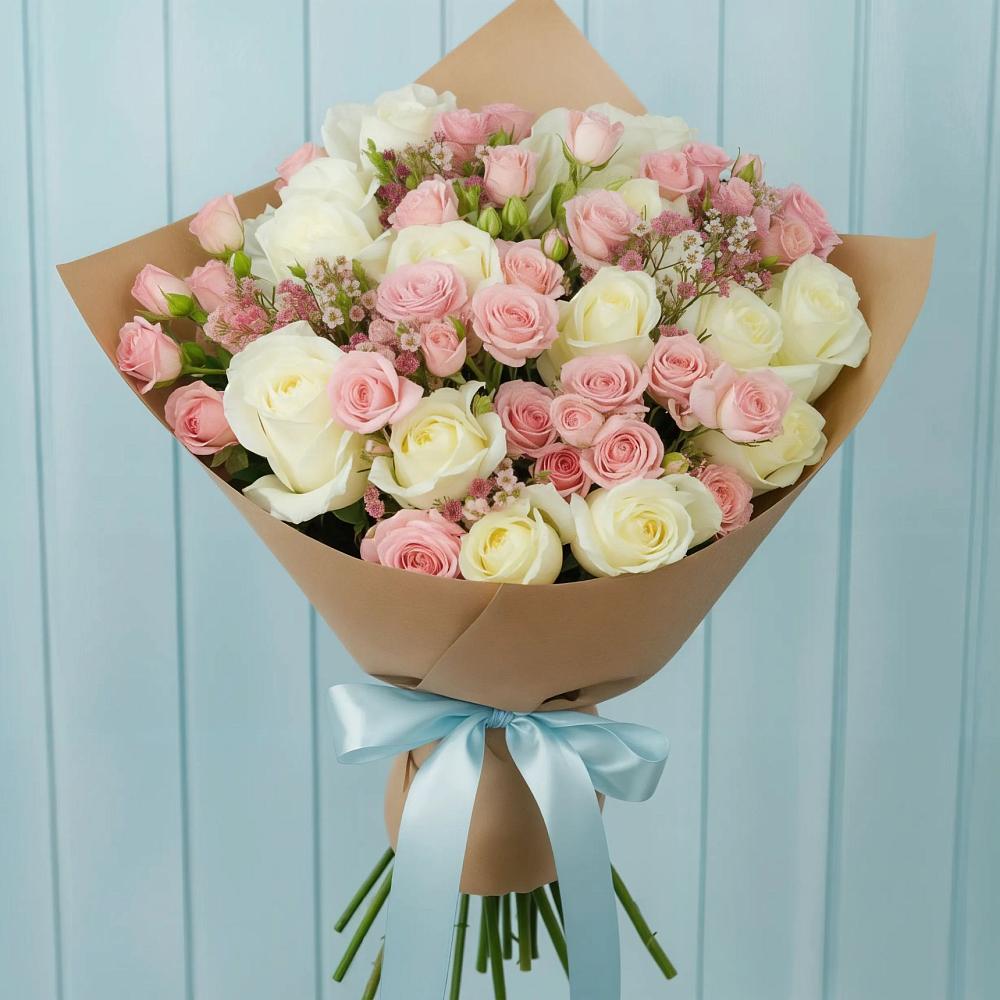 Букет цветов из: Розы в Ковалево