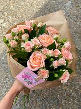 Букет цветов из:  Розы #REPLACE_PRED# Ковалево