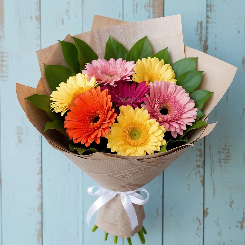 Букет цветов из: Герберы в Ковалево