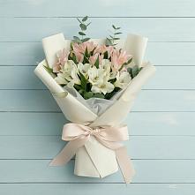 Букет цветов из:  Альстромерии в Ковалево
