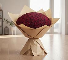 Букет 101 Красная роза в Ковалево