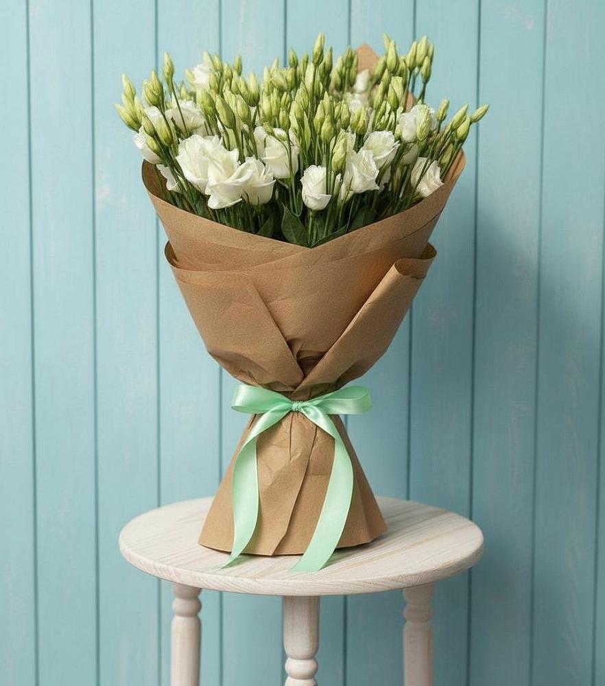 Букет цветов из: Лизиантусы в Ковалево