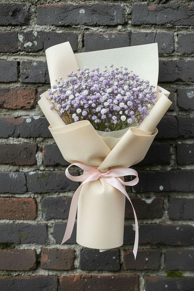 Букет цветов из: Гипсофила в Ковалево