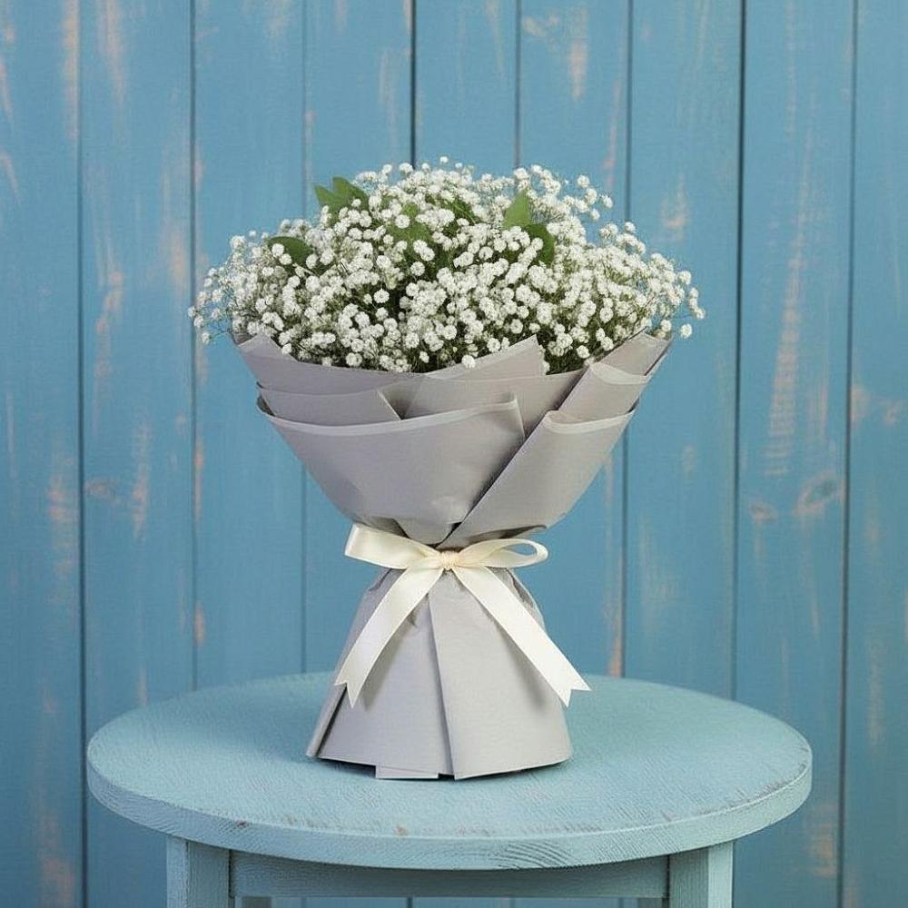 Букет цветов из: Гипсофила в Ковалево