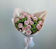 Букет цветов из:  Розы и Хризантемы в Ковалево