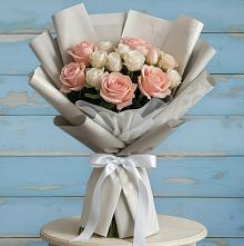 Букет цветов из:  Розы #REPLACE_PRED# Ковалево