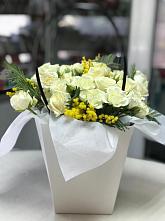 Цветочная композиция из Розы  в Ковалево