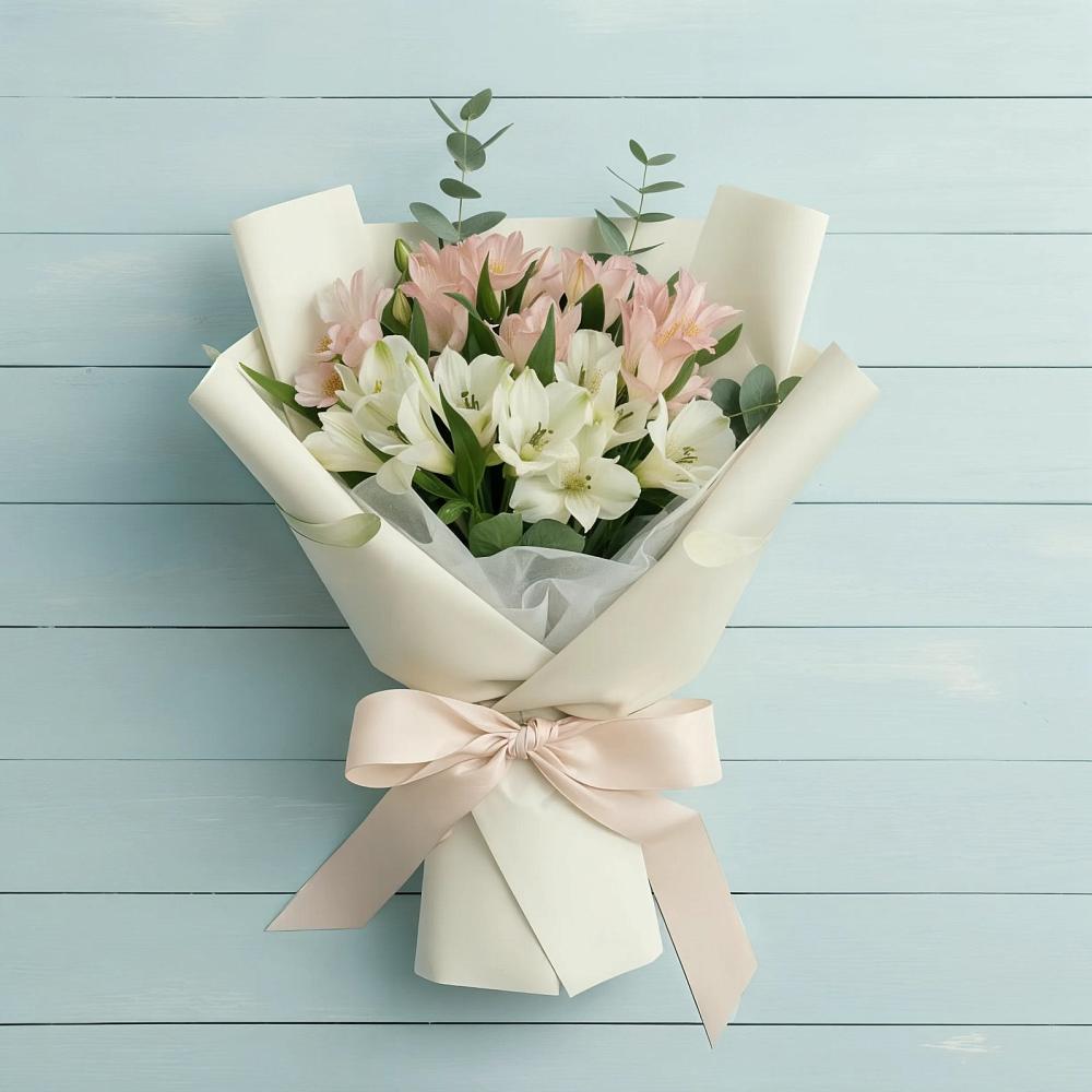 Букет цветов из: Альстромерии в Ковалево