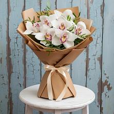 Букет цветов из:  Орхидеи и Розы в Ковалево